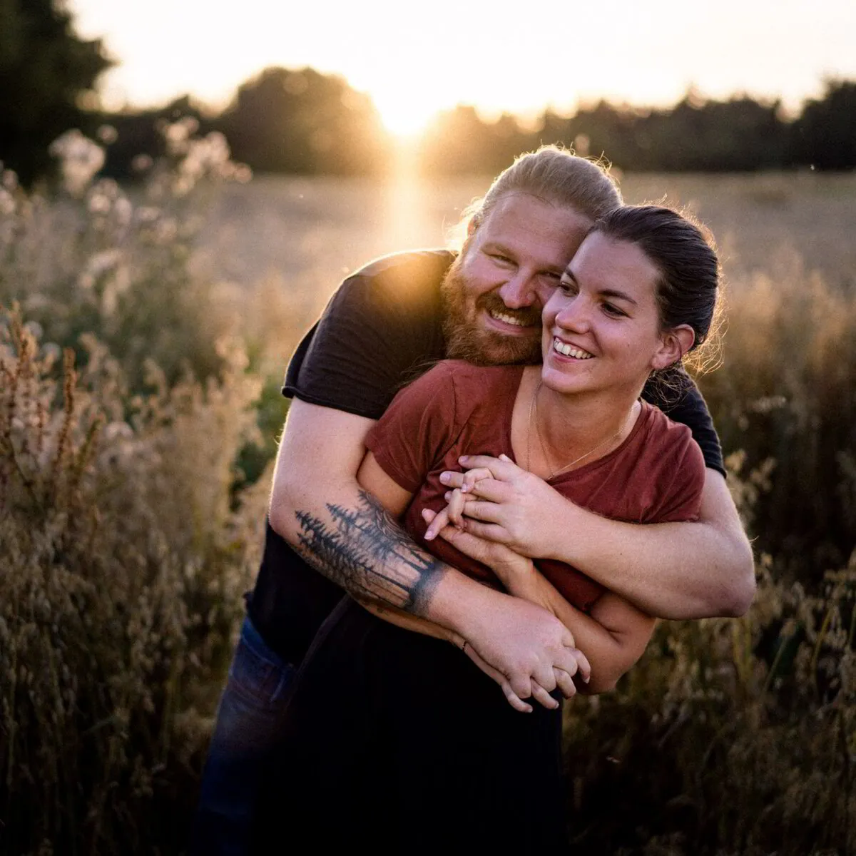 Corina & Stefan im Abendlicht