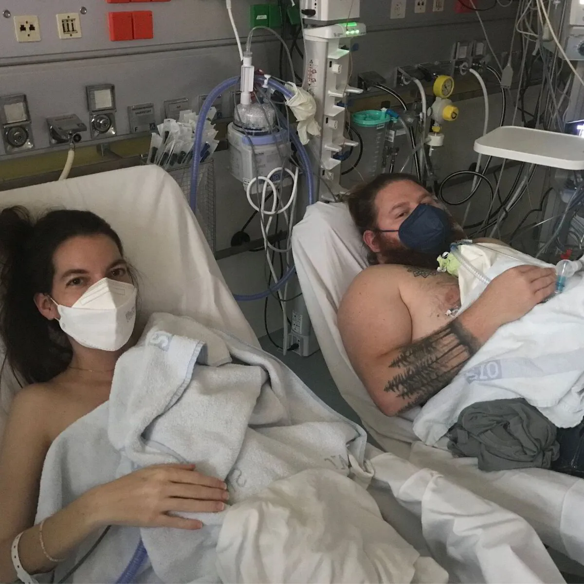 Stefan im Krankenhaus, 2015