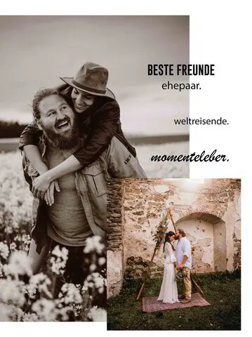 Corina & Stefan — beste Freunde, Ehepaar, Weltreisende